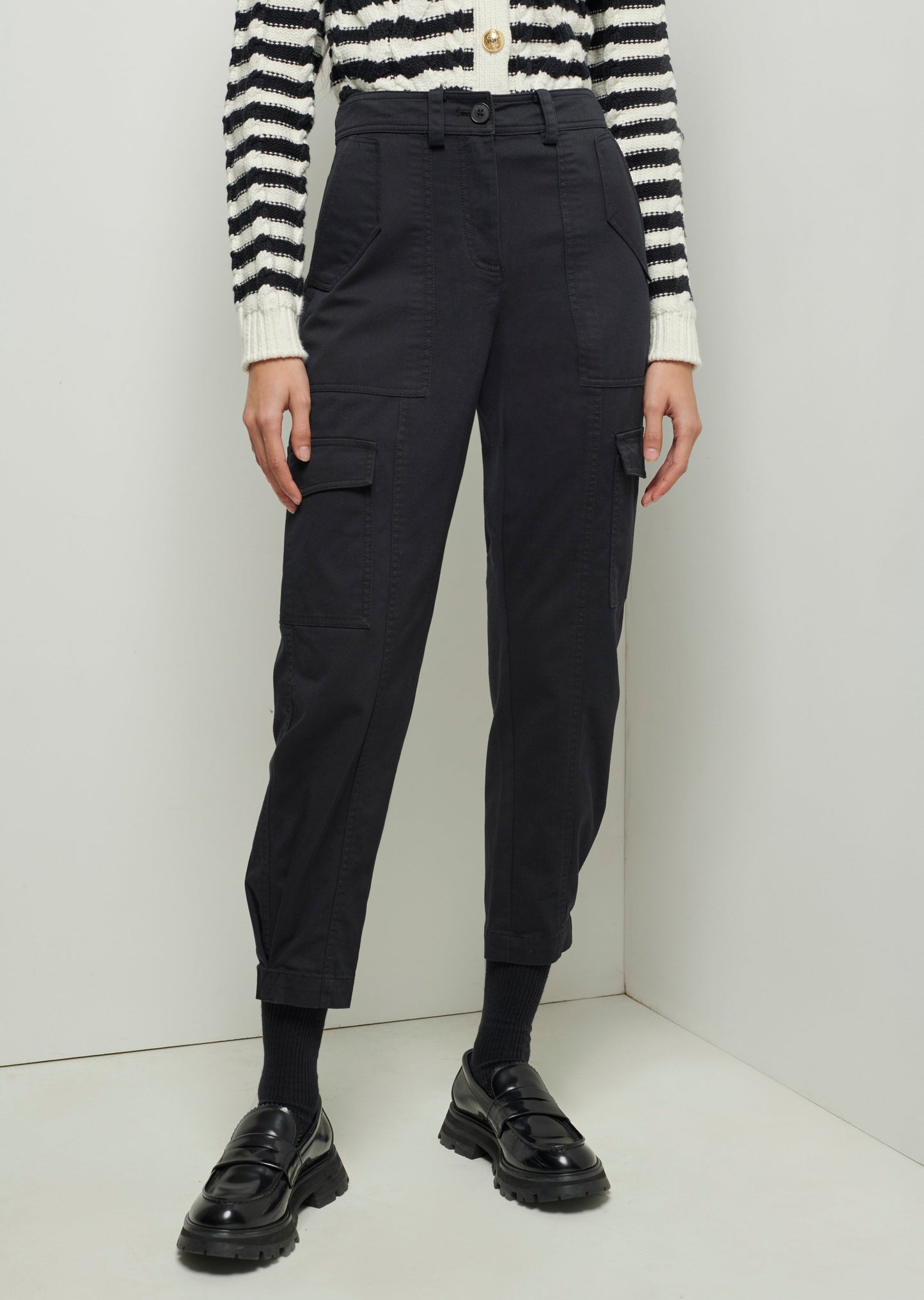 Elian Utility Pants - Black