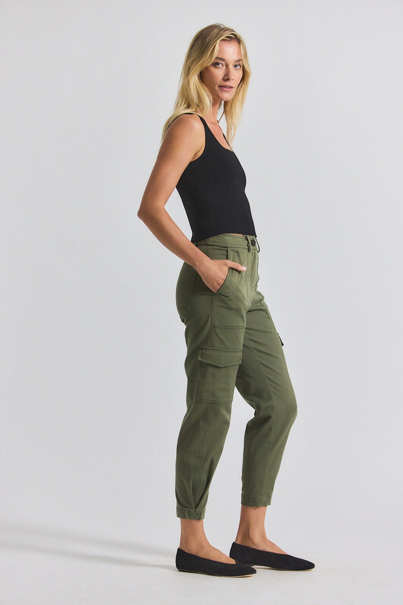 Elian Utility Pants - Fatigue