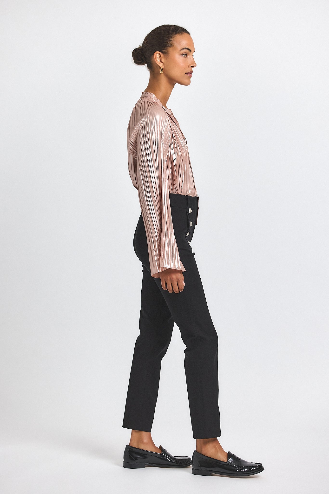 Robertson Slim Trouser - Black