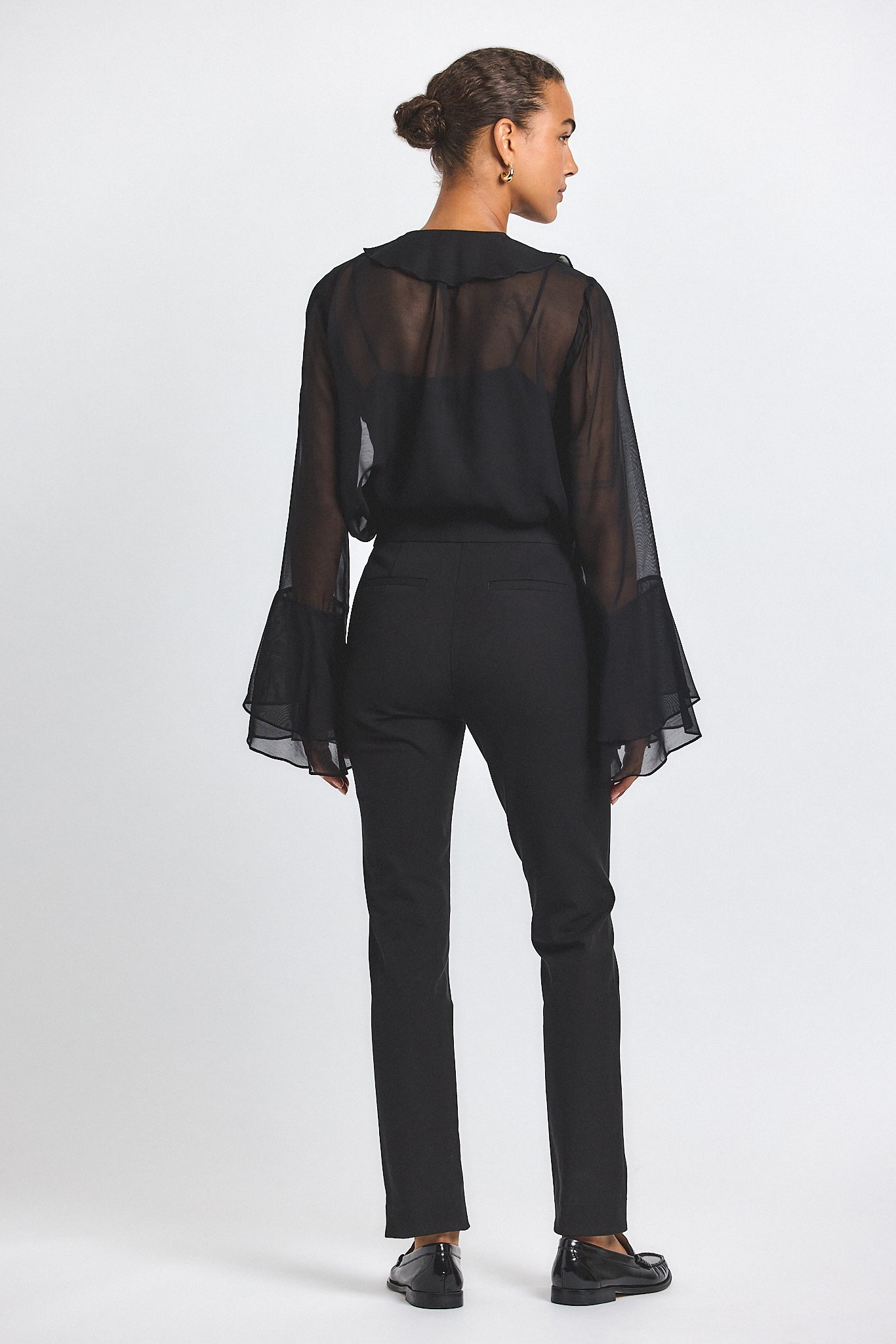 Crosby Slim Trouser - Black