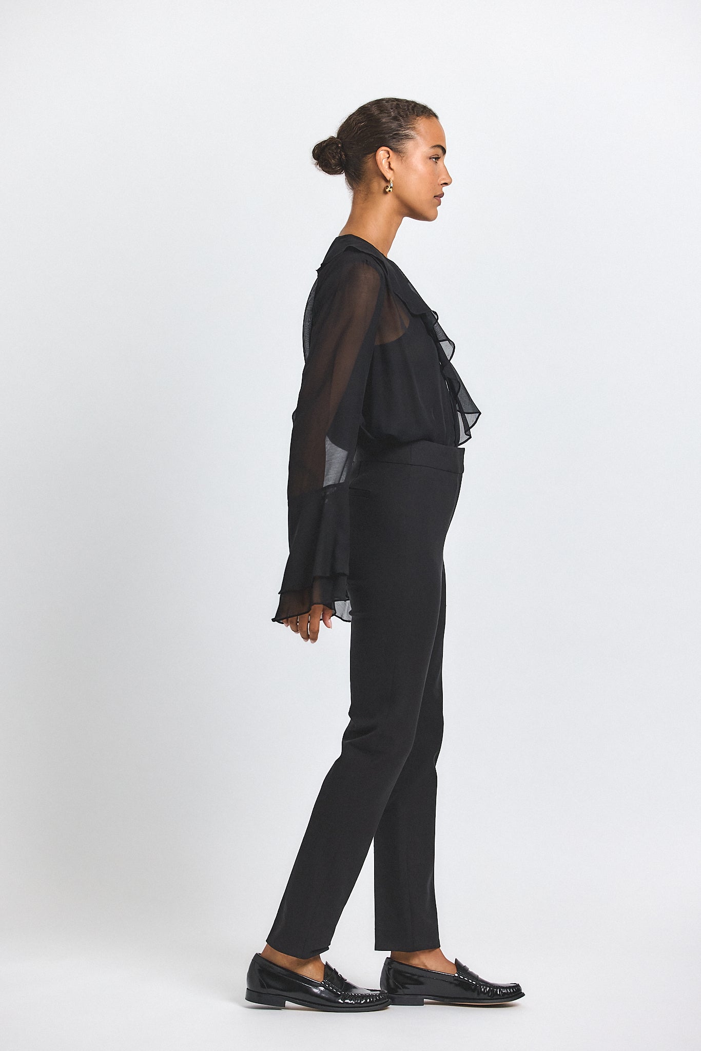 Crosby Slim Trouser - Black