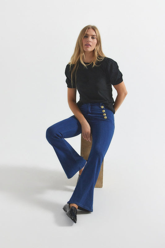 Robertson Flare Jeans - Lexington Dark