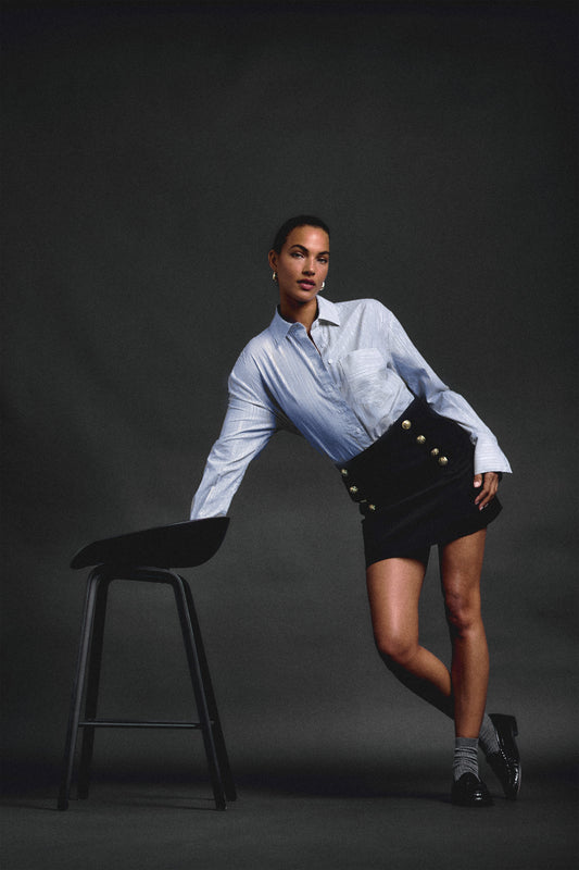 Reyna Mini Skirt - Black