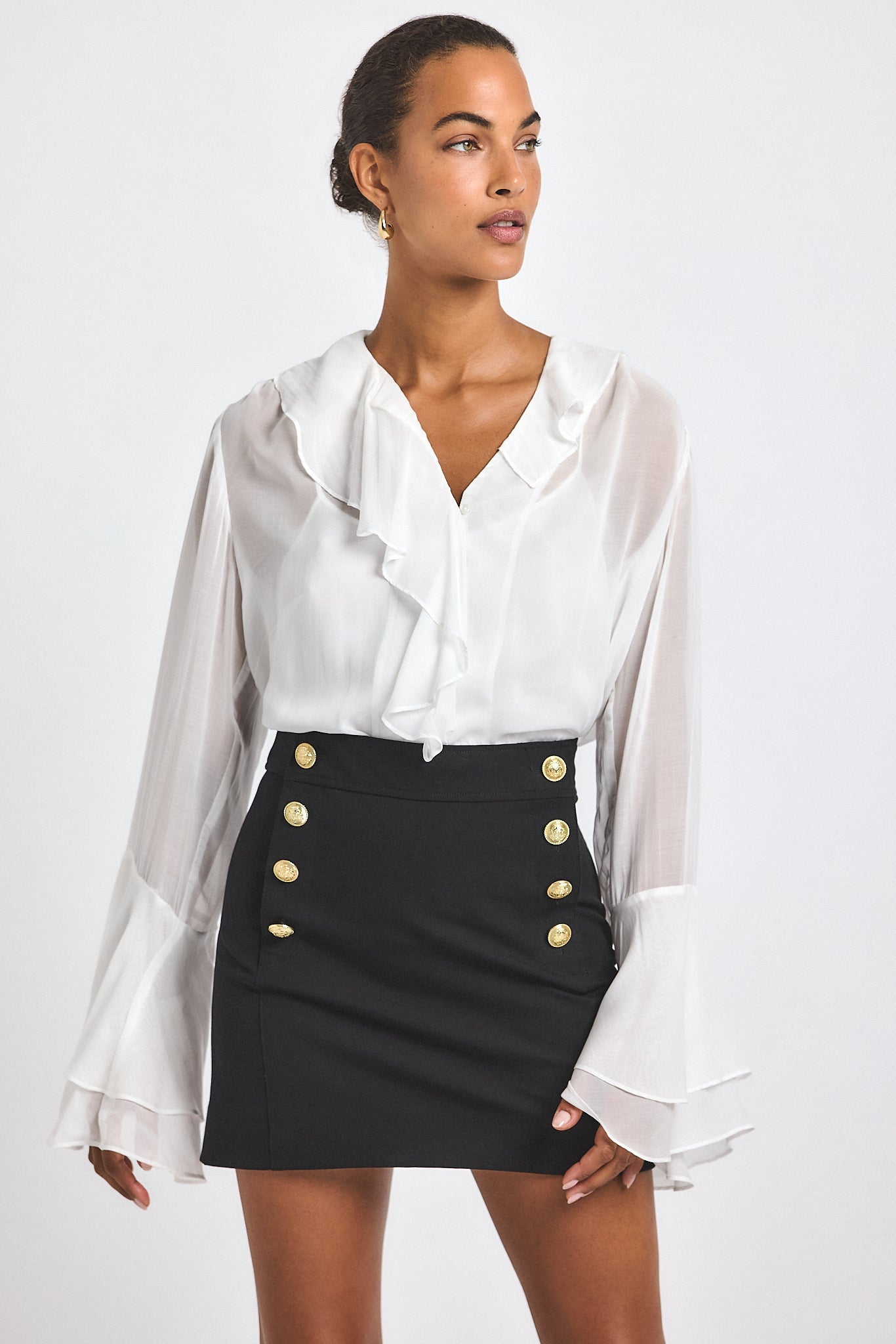 Reyna Mini Skirt - Black