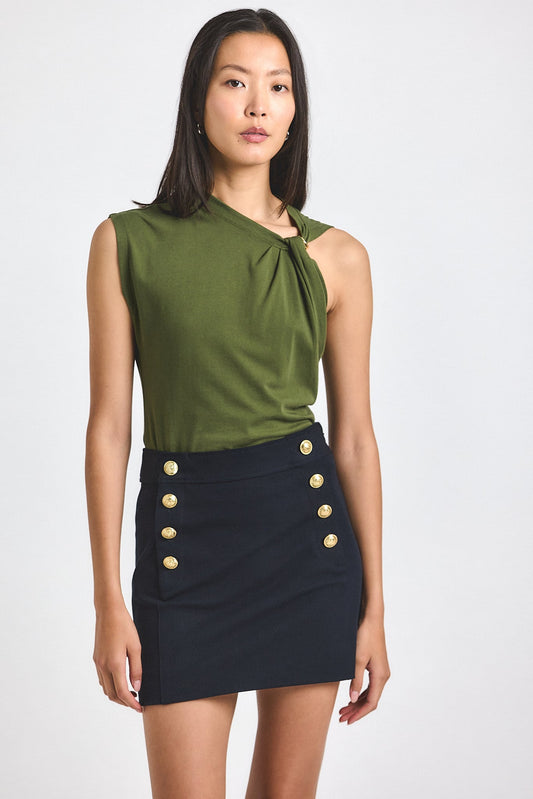 Reyna Mini Skirt - Midnight