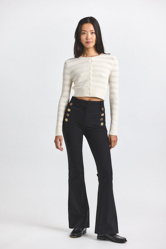 Robertson Stretch Twill Trouser - Black