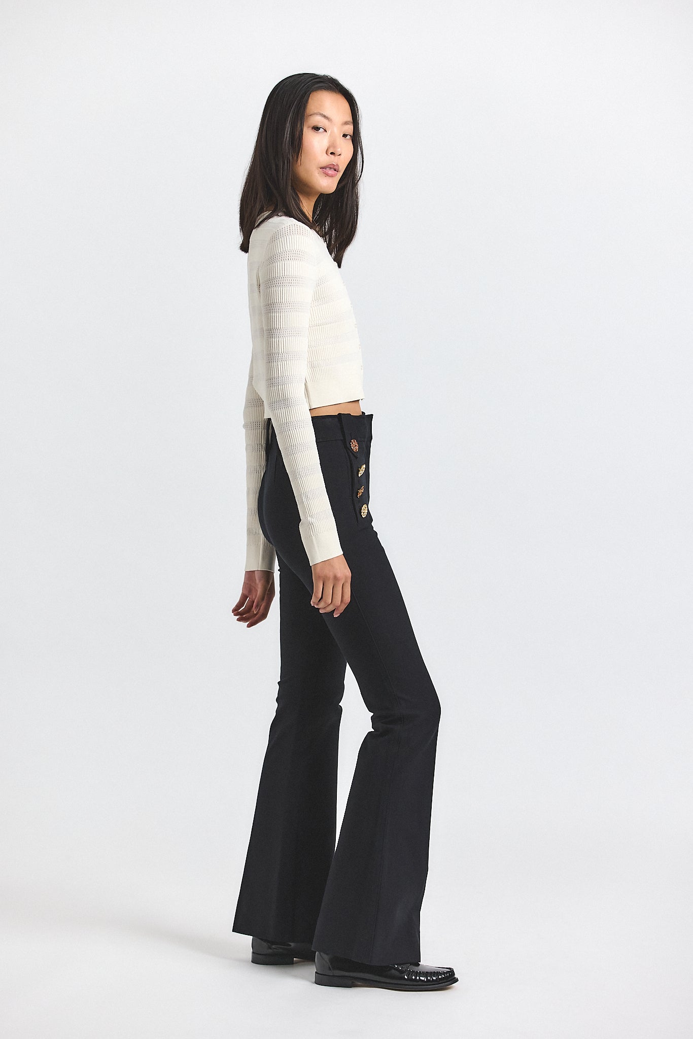Robertson Stretch Twill Trouser - Black