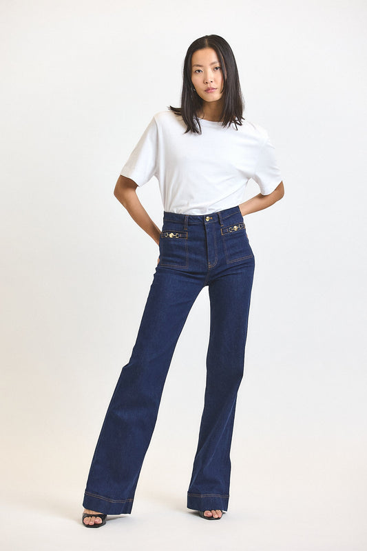Talwyn Stretch Denim Jeans - Park Wash